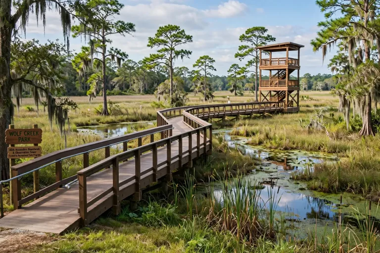 Wolf Creek Park grant - Wolf Creek Park Grant: Foley Gets $163,620 for Boardwalk, Observation Tower