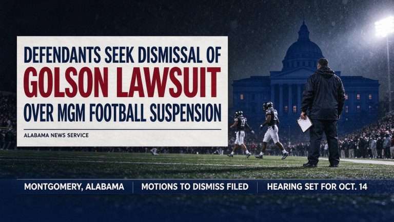 Illustration for the news story: Defendants Seek Dismissal of Golson Lawsuit Over MGM Football Suspension
