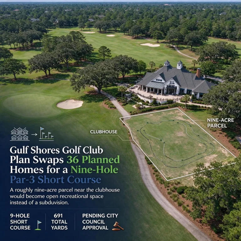 Gulf Shores Golf Club – Gulf Shores Golf Club Plan Swaps 36 Planned Homes for a Nine-Hole Par-3 Short Course