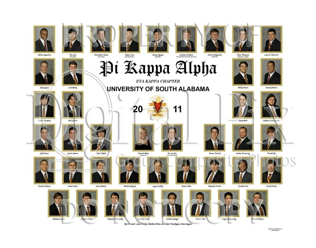Xavier Penn of Mobile, AL Pi Kappa Alpha Fraternity University of South Alabama