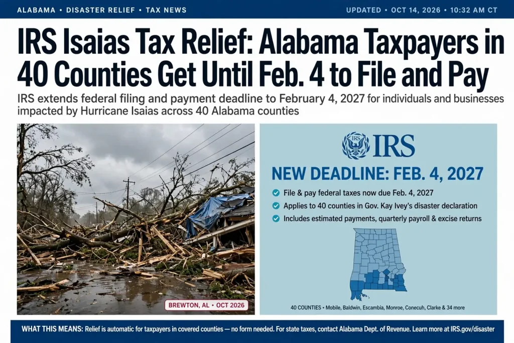 Federal tax forms, a calculator and receipts spread on a kitchen table