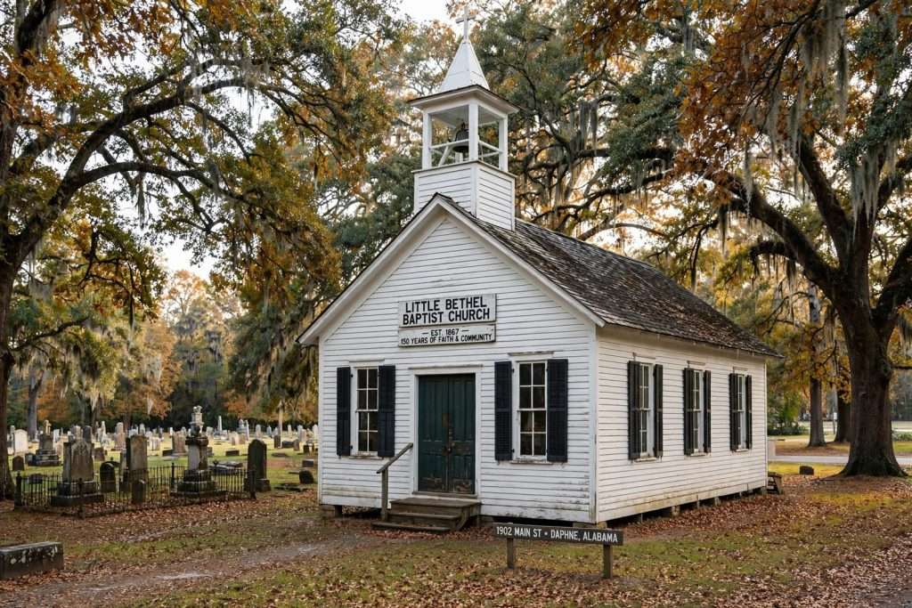 Illustration for the news story: Little Bethel Baptist Church to Share Its 150-Year History at Baldwin County Historical Society Meeting