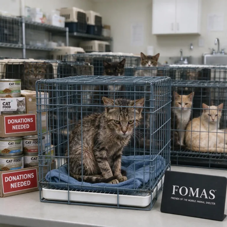 Mobile animal hoarding case - 14 Sick, Underweight Cats Rescued in Mobile Animal Hoarding Case, the First Under New Ordinance