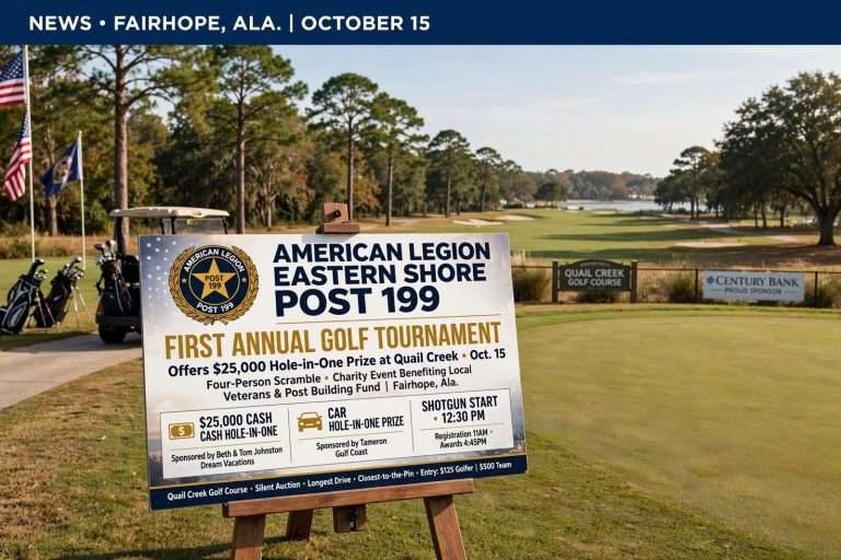 Illustration for the news story: American Legion Post 199 Golf Tournament Offers $25,000 Hole-in-One Prize at Quail Creek Oct. 15