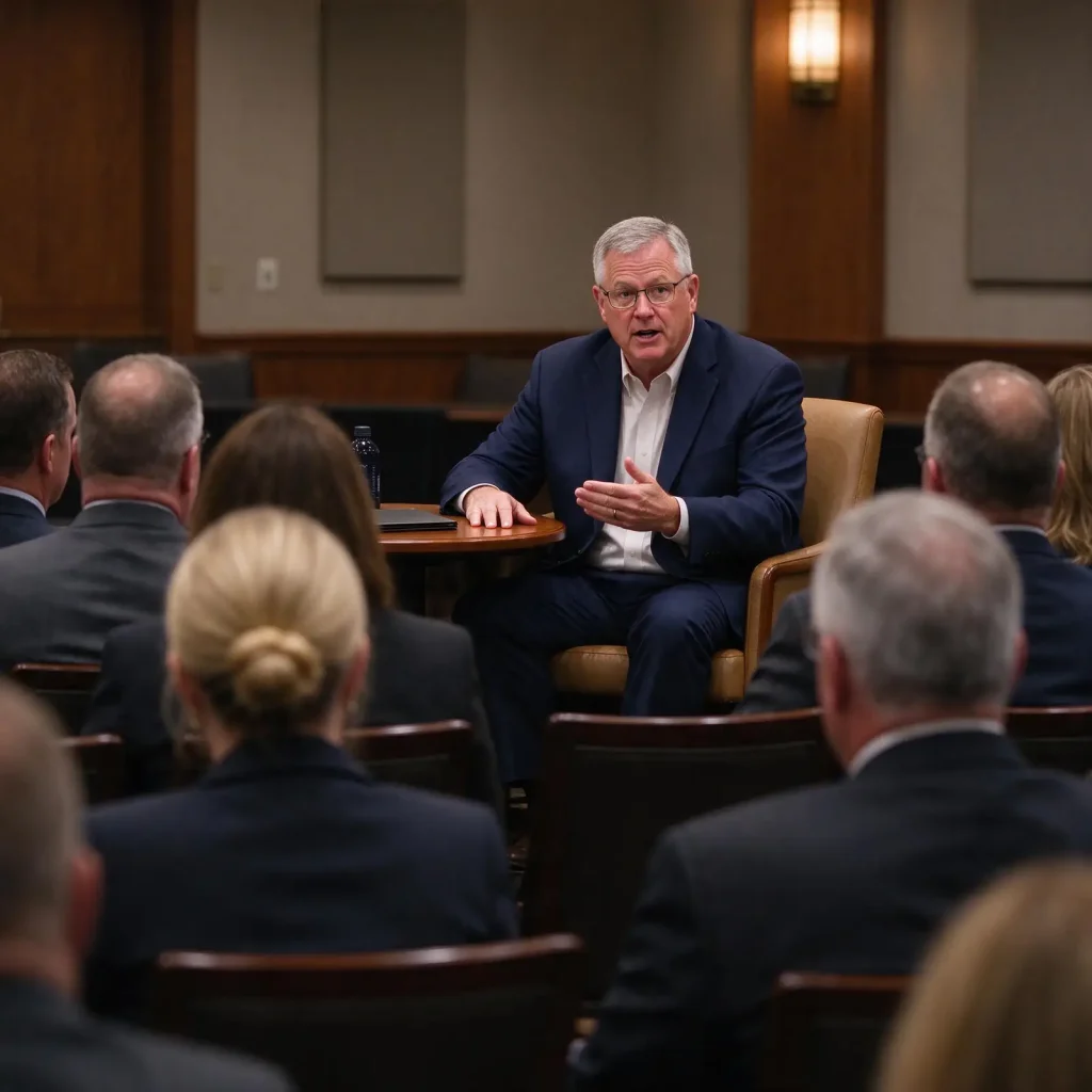 Tommy Tuberville discusses home rule with Alabama mayors in Mobile